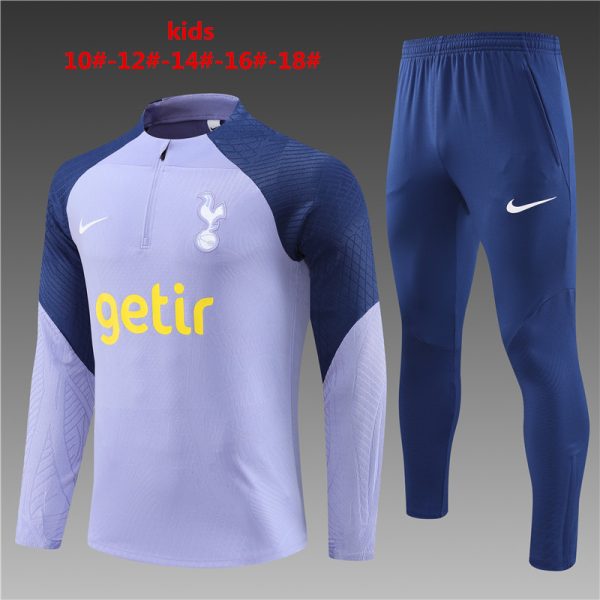 Tottenham Hotspur 2023/24 Half-Zip Kids Sweater+Pant 14001