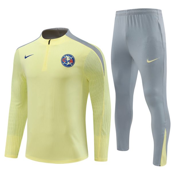 Club America 2024/25 Half-Zip Adult Sweater+Pant 14001 - Image 3