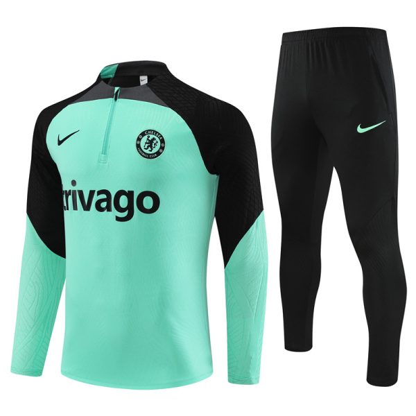 Chelsea 2024/25 Half-Zip Adult Sweater+Pant 14001 - Image 4