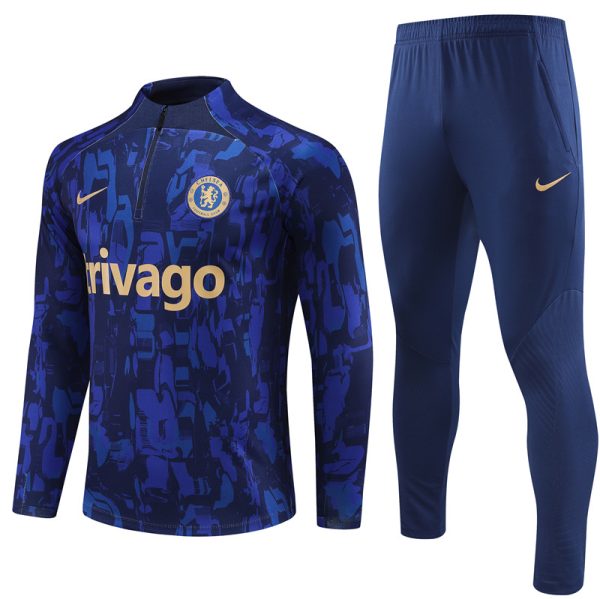 Chelsea 2024/25 Half-Zip Adult Sweater+Pant 14001 - Image 5