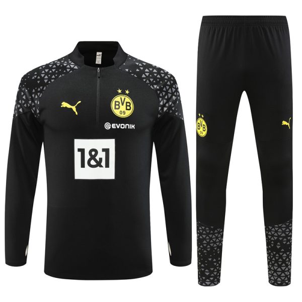 Borussia Dortmund 2023/24 Half-Zip Adult Sweater+Pant 14001