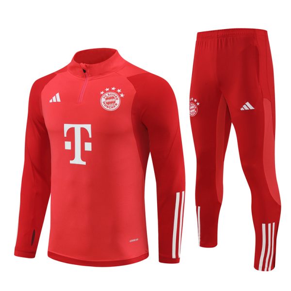 Bayern Munich 2023/24 Half-Zip Adult Sweater+Pant 14001 - Image 5