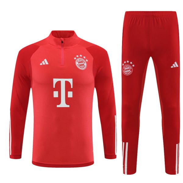 Bayern Munich 2023/24 Half-Zip Adult Sweater+Pant 14001