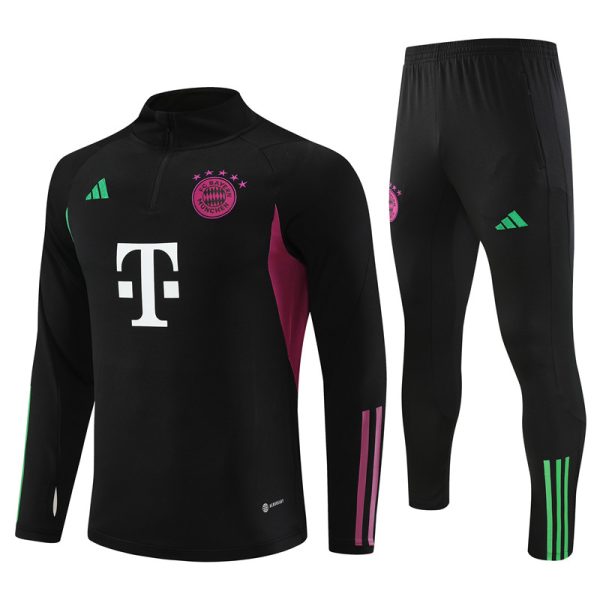 Bayern Munich 2023/24 Half-Zip Adult Sweater+Pant 14001 - Image 5
