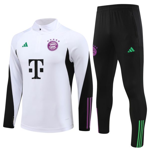 Bayern Munich 2023/24 Half-Zip Adult Sweater+Pant 14001 - Image 5