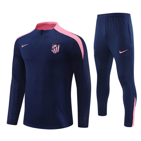 Atletico Madrid 2024/25 Half-Zip Adult Sweater+Pant 14001 - Image 5