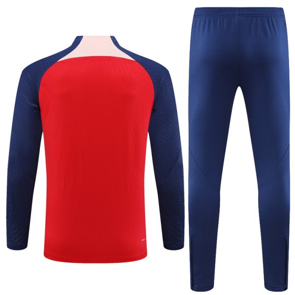 Atletico Madrid 2023/24 Half-Zip Adult Sweater+Pant 14001 - Image 2