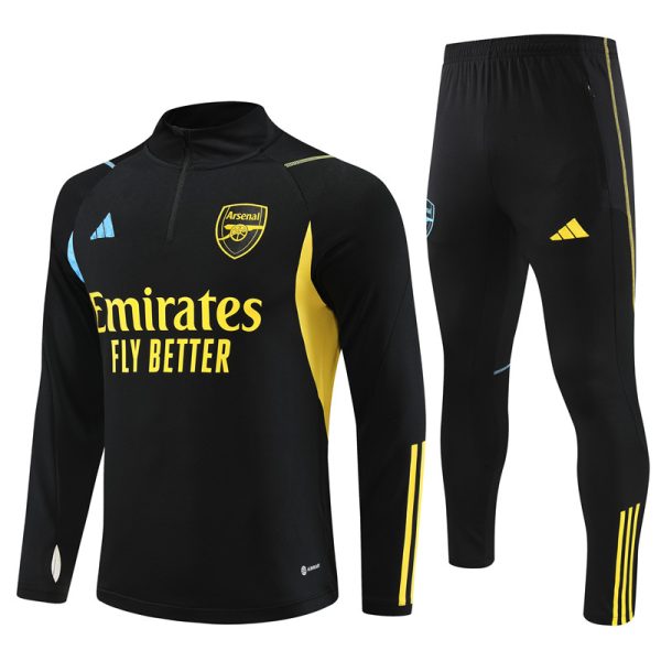 Arsenal 2023/24 Half-Zip Adult Sweater+Pant 14001 - Image 4