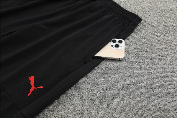 Ac Milan 2023/24 Half-Zip Adult Sweater+Pant 14001 - Image 3
