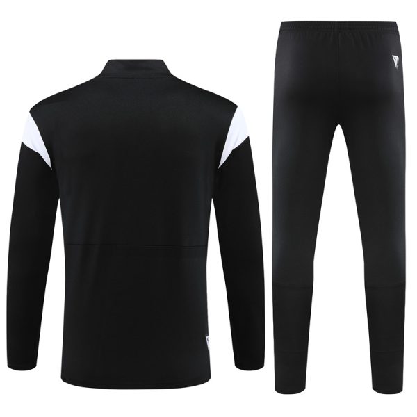 Ac Milan 2023/24 Half-Zip Adult Sweater+Pant 14001 - Image 2