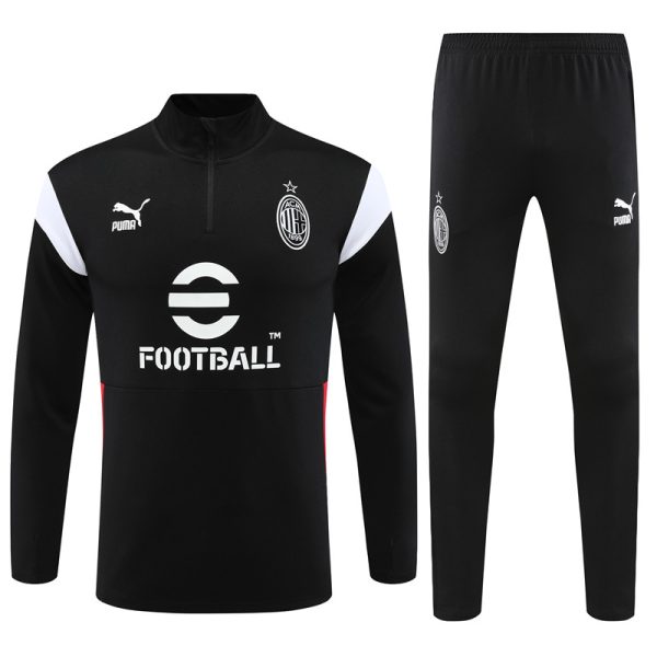 Ac Milan 2023/24 Half-Zip Adult Sweater+Pant 14001