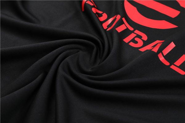 Ac Milan 2023/24 Half-Zip Adult Sweater+Pant 14001 - Image 3