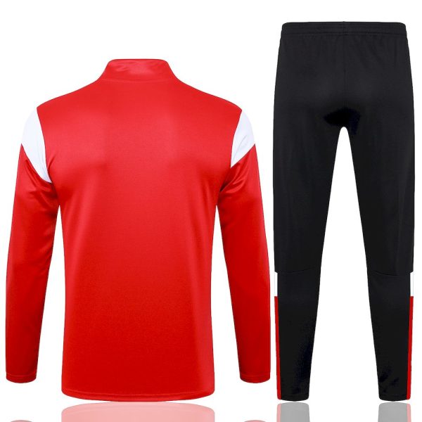 Ac Milan 2023/24 Half-Zip Adult Sweater+Pant 815 - Image 2
