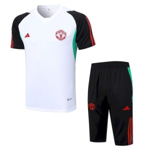 Manchester United 2023/24 Training Adult Jersey+3/4 Short 815