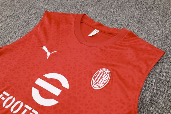 Ac Milan 2023/24 Adult Tank Top+Short 815 - Image 4