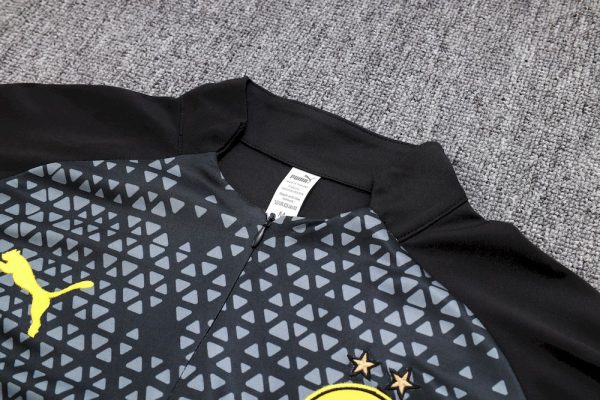 Borussia Dortmund 2023/24Half-Zip Adult Sweater+Pant 815 - Image 3