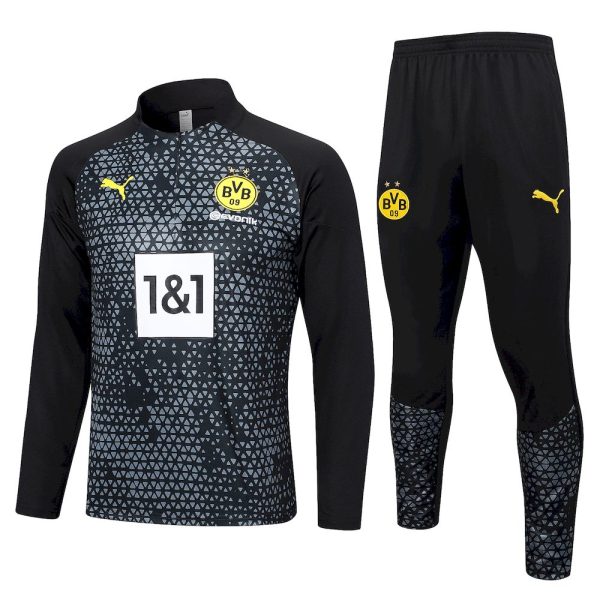 Borussia Dortmund 2023/24Half-Zip Adult Sweater+Pant 815