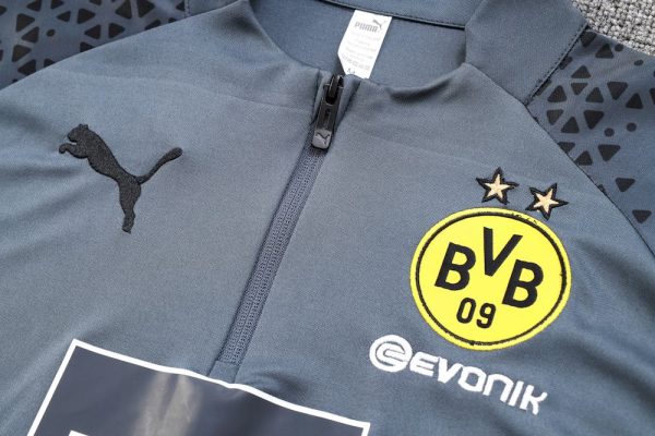 Borussia Dortmund 2023/24Half-Zip Adult Sweater+Pant 815 - Image 3