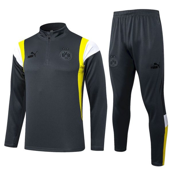 Borussia Dortmund 2023/24Half-Zip Adult Sweater+Pant 815