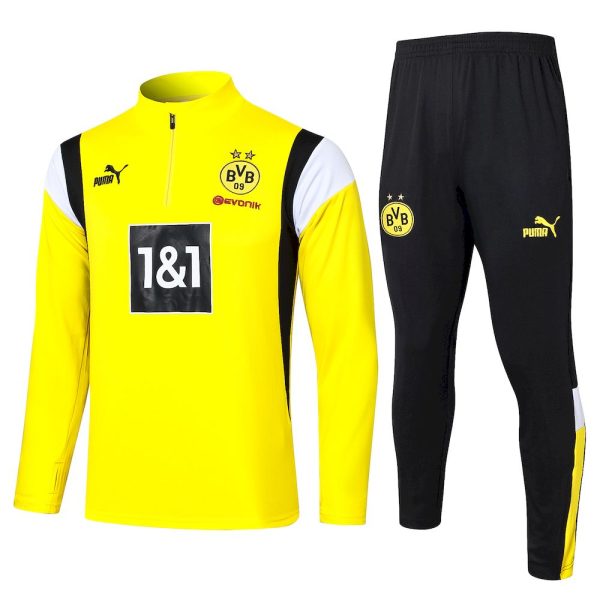 Borussia Dortmund 2023/24Half-Zip Adult Sweater+Pant 815