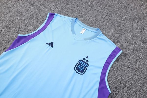 Argentina 2023/24 Adult Tank Top+Short 815 - Image 3
