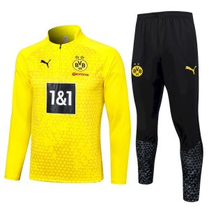 Borussia Dortmund 2023/24Half-Zip Adult Sweater+Pant 815