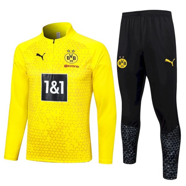 Borussia Dortmund 2023/24Half-Zip Adult Sweater+Pant 815