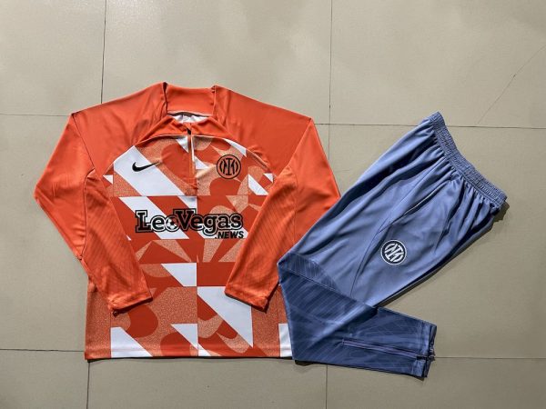 Inter Milan 2023/24 Half-Zip Adult Sweater+Pant 815