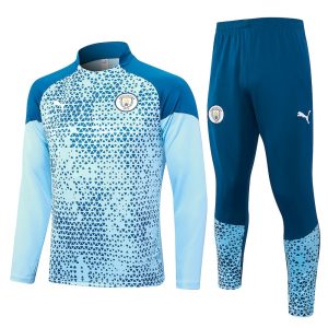 Manchester City 2023/24 Half-Zip Adult Sweater+Pant 815