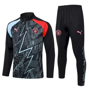 Manchester City 2024/25 Half-Zip Adult Sweater+Pant 815