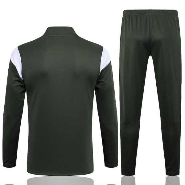 Manchester City 2024/25 Half-Zip Adult Sweater+Pant 815 - Image 2