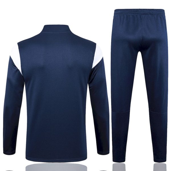 Manchester City 2024/25 Half-Zip Adult Sweater+Pant 815 - Image 2