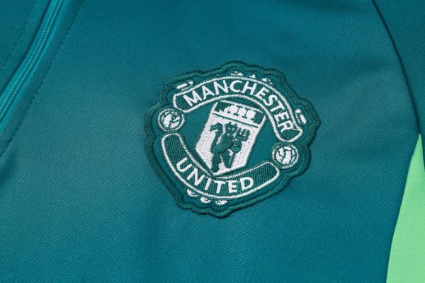 Manchester United 2023/24 Half-Zip Adult Sweater+Pant 815 - Image 4