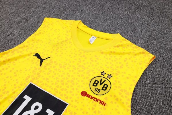 Borussia Dortmund 2023/24 Adult Tank Top+Short 815 - Image 3