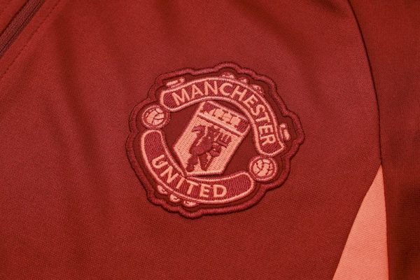 Manchester United 2023/24 Half-Zip Adult Sweater+Pant 815 - Image 4