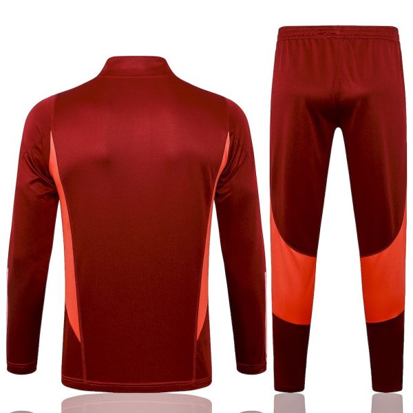 Manchester United 2023/24 Half-Zip Adult Sweater+Pant 815 - Image 2