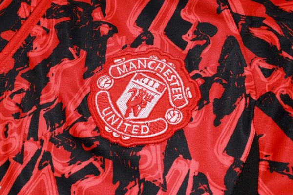 Manchester United 2023/24 Half-Zip Adult Sweater+Pant 815 - Image 4