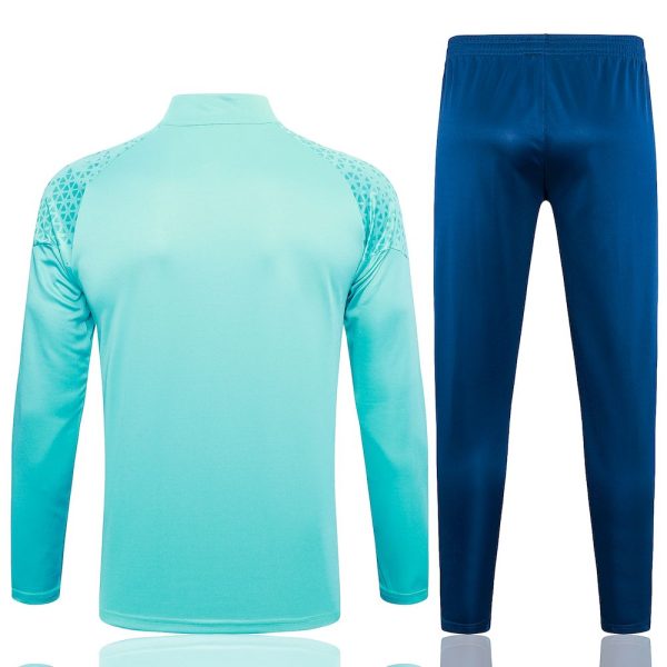 Olympique Marseille 2023/24 Half-Zip Adult Sweater+Pant 815 - Image 2