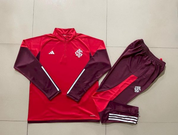 S.c Internacional 2024/25 Half-Zip Adult Sweater+Pant 815