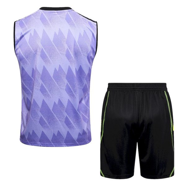 Real Madrid 2023/24 Adult Tank Top+Short 815 - Image 2