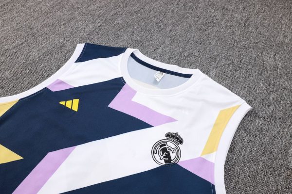Real Madrid 2023/24 Adult Tank Top+Short 815 - Image 3