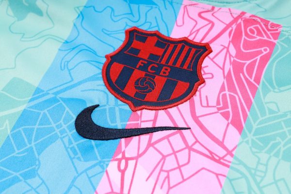 Barcelona 2023/24 Training Adult Jersey+Short 815 - Image 3