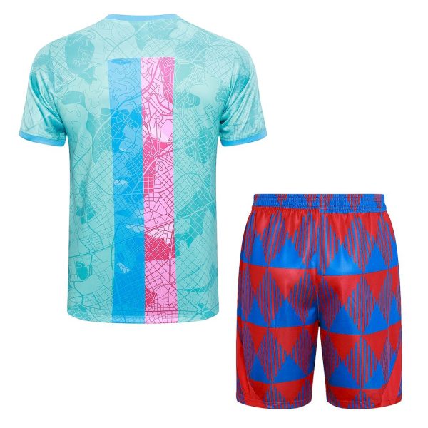 Barcelona 2023/24 Training Adult Jersey+Short 815 - Image 2