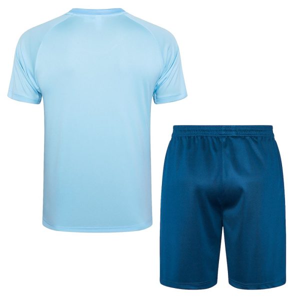 Manchester City 2023/24 Training Adult Jersey+Short 815 - Image 2