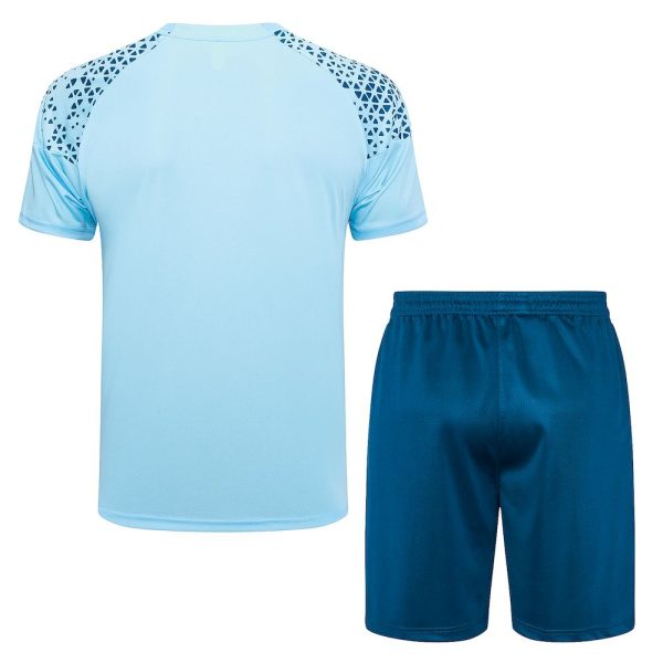 Manchester City 2023/24 Training Adult Jersey+Short 815 - Image 2
