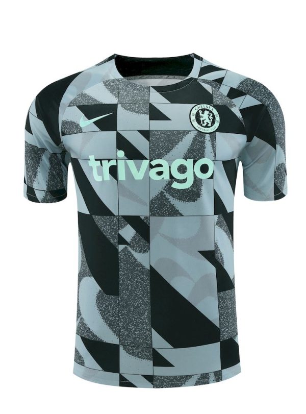 Chelsea 2023/24 Training Adult Jersey+Short 418 - Image 3