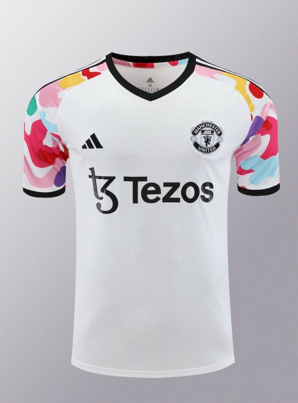 Manchester United 2023/24 Training Adult Jersey+Short 418 - Image 3