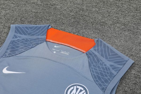 Inter Milan 2023/24 Adult Tank Top+Short 418 - Image 2