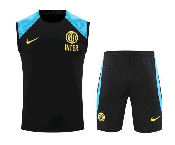 Inter Milan 2023/24 Adult Tank Top+Short 418 - Image 2