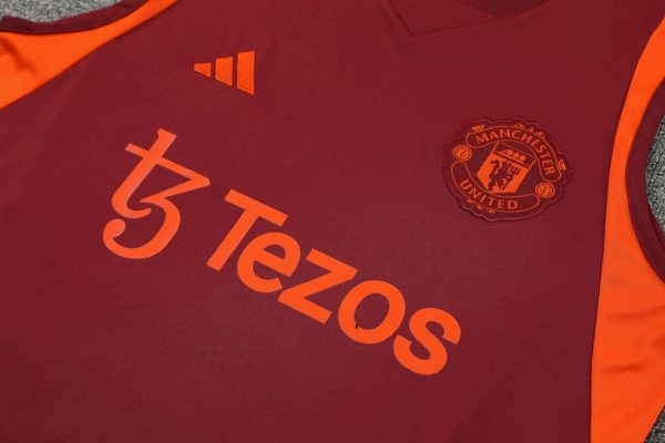 Manchester United 2023/24 Adult Tank Top+Short 418 - Image 3